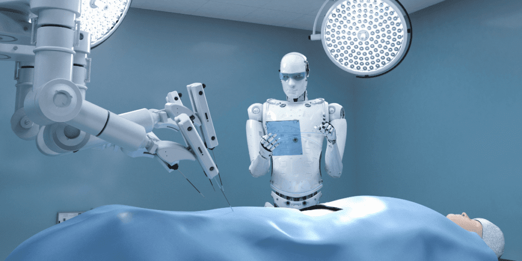 image of Medical tourism future is AI with robot